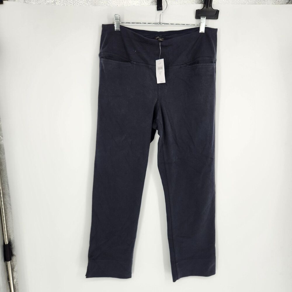 J.Jill Women's MP Navy Blue Wearever Smooth Fit Knit Jeans NWT